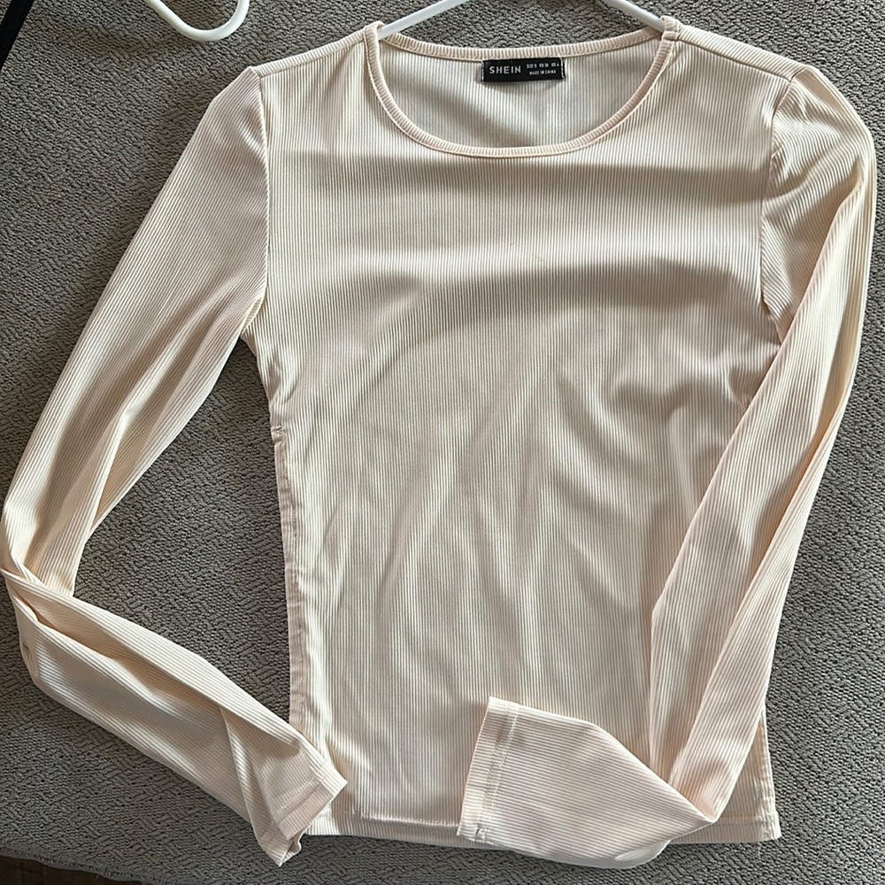 Shein ribbed tee